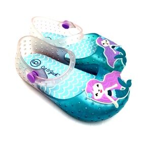 Baby Sandals Shoes Size 6 Girls Mermaid Adjustable strap Children Kids Footwear